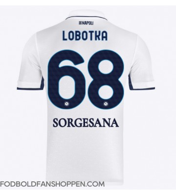 SSC Napoli Stanislav Lobotka #68 Udebanetrøje 2024-25 Kortærmet